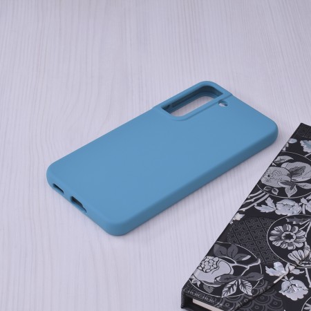 Husa pentru Samsung Galaxy S22 Plus 5G - Techsuit Soft Edge Silicone - Denim Blue