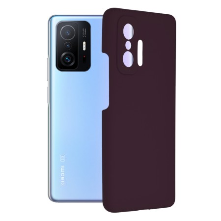 Husa pentru Xiaomi 11T / 11T Pro - Techsuit Soft Edge Silicone - Plum Violet