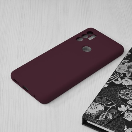 Husa pentru Motorola Moto G60S - Techsuit Soft Edge Silicone - Plum Violet