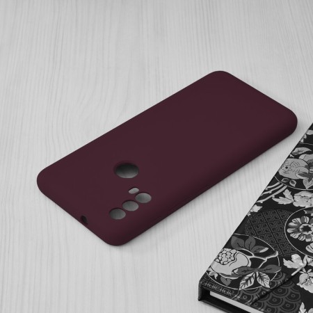 Husa pentru Motorola Moto E40 / Moto E30 - Techsuit Soft Edge Silicone - Plum Violet