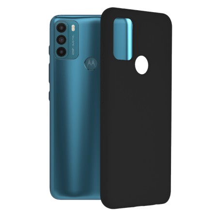 Husa pentru Motorola Moto G50 - Techsuit Soft Edge Silicone - Black