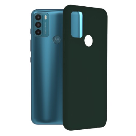 Husa pentru Motorola Moto G50 - Techsuit Soft Edge Silicone - Dark Green