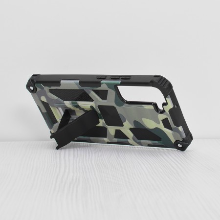 Husa pentru Samsung Galaxy S22 Plus 5G - Techsuit Blazor Series - Camo Lime