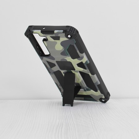 Husa pentru Samsung Galaxy S22 Plus 5G - Techsuit Blazor Series - Camo Lime