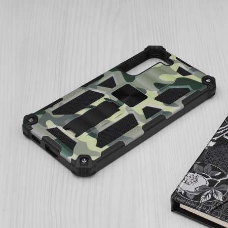 Husa pentru Samsung Galaxy S22 Plus 5G - Techsuit Blazor Series - Camo Lime