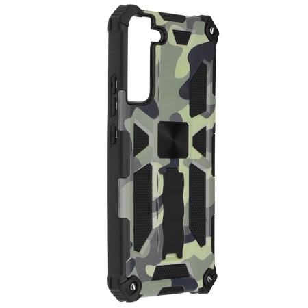 Husa pentru Samsung Galaxy S22 Plus 5G - Techsuit Blazor Series - Camo Lime