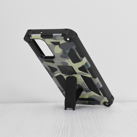 Husa pentru Samsung Galaxy A13 4G / A13 5G / A04s - Techsuit Blazor Series - Camo Lime