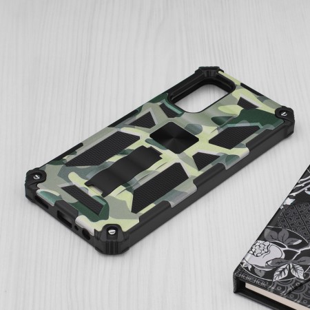 Husa pentru Samsung Galaxy A13 4G / A13 5G / A04s - Techsuit Blazor Series - Camo Lime