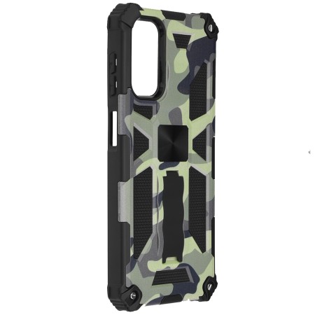 Husa pentru Samsung Galaxy A13 4G / A13 5G / A04s - Techsuit Blazor Series - Camo Lime