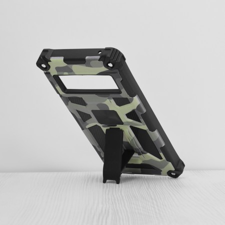 Husa pentru Google Pixel 6 - Techsuit Blazor Series - Camo Lime