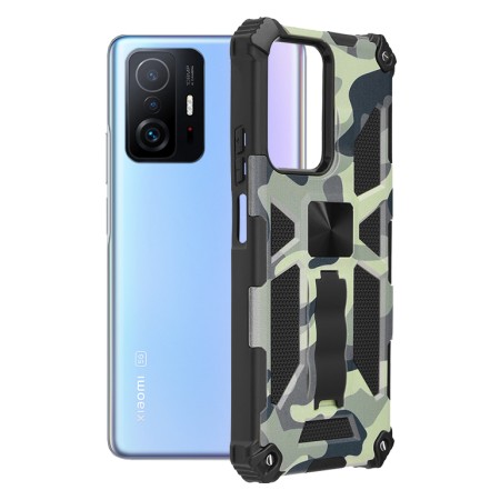 Husa pentru Xiaomi 11T / 11T Pro - Techsuit Blazor Series - Camo Lime