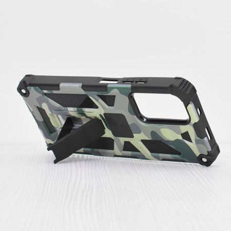 Husa pentru Xiaomi Poco M4 Pro 5G - Techsuit Blazor Series - Camo Lime