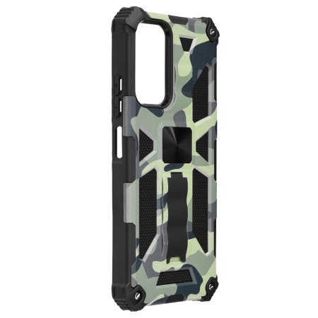 Husa pentru Xiaomi Poco M4 Pro 5G - Techsuit Blazor Series - Camo Lime