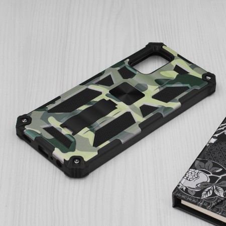 Husa pentru Samsung Galaxy A03s - Techsuit Blazor Series - Camo Lime