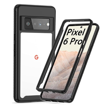 Husa pentru Google Pixel 6 Pro + Folie - Techsuit Defense360 Pro - Black