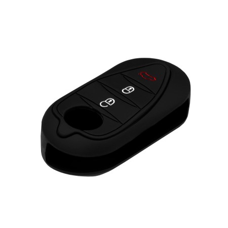 Husa pentru cheie Alfa Romeo Mito, Giulietta, GTO - Techsuit Car Key Case (1019.01) - Black