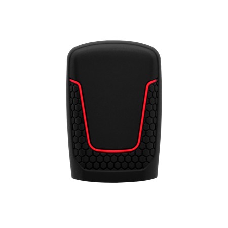 Husa pentru cheie Audi A4, RS4, S4, B9, A5, F5, S5, RS5 - Techsuit Car Key Case (2008.02) - Red