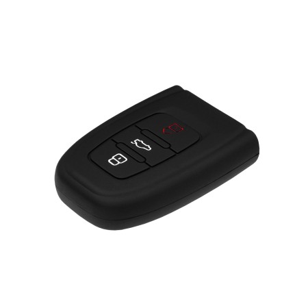 Husa pentru cheie Audi Quattro, Q5, Q7 - Techsuit Car Key Case (1009.02) - Black