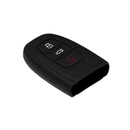 Husa pentru cheie Audi Quattro, Q5, Q7 - Techsuit Car Key Case (1009.02) - Black