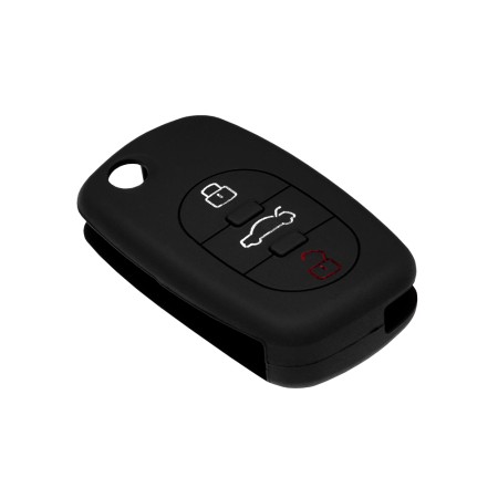 Husa pentru cheie Audi RS4, Allroad, S8 Quattro - Techsuit Car Key Case (1009.03) - Black