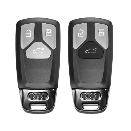 Husa pentru cheie Audi RS4, RS5, C8, SQ5 - Techsuit Car Key Case (1009.04) - Black