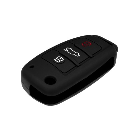 Husa pentru cheie Audi S3, A4, RS6/Seat Exeo - Techsuit Car Key Case (1009.05) - Black