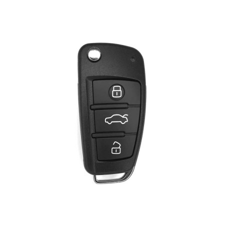 Husa pentru cheie Audi S3, A4, RS6/Seat Exeo - Techsuit Car Key Case (1009.05) - Black