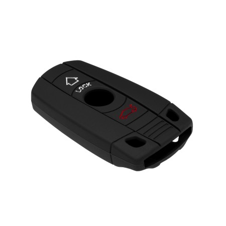 Husa pentru cheie BMW Seria 1, 3, 5, 6, 7 - Techsuit Car Key Case (1004.01) - Black