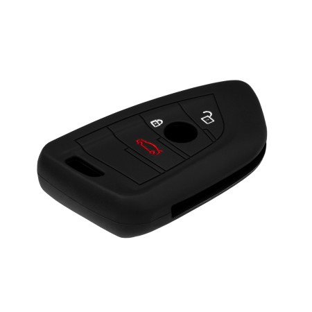 Husa pentru cheie BMW Seria 2, 4, 8 Grand Coupe - Techsuit Car Key Case (1004.08) - Black