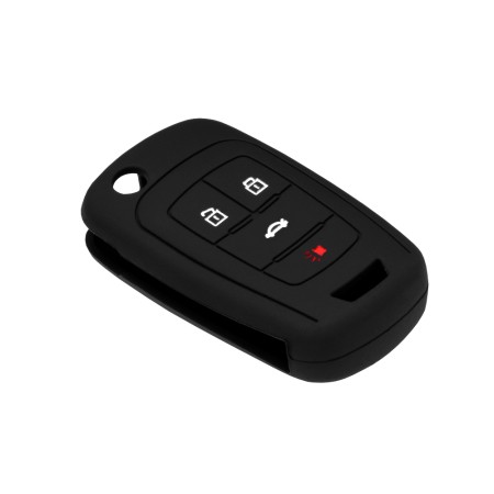 Husa pentru cheie Chevrolet Camaro, Malibu, Cruze - Techsuit Car Key Case (1013.02) - Black