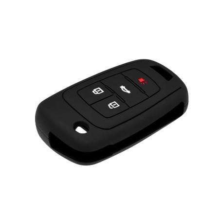 Husa pentru cheie Chevrolet Camaro, Malibu, Cruze - Techsuit Car Key Case (1013.02) - Black