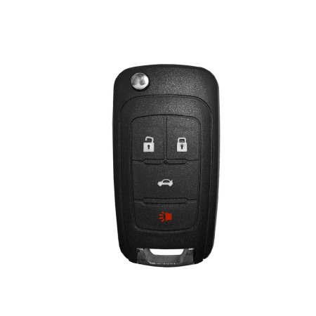 Husa pentru cheie Chevrolet Camaro, Malibu, Cruze - Techsuit Car Key Case (1013.02) - Black