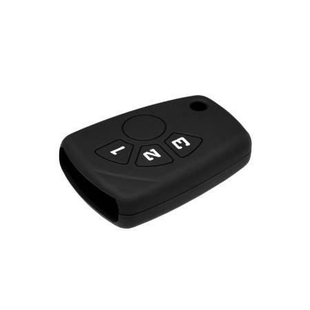 Husa pentru cheie Chevrolet Silverado, Volt - Techsuit Car Key Case (3110.02) - Black