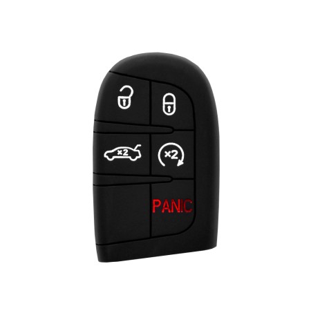 Husa pentru cheie Fiat 500L/Chrysler/Dodge/Jeep- Techsuit Car Key Case (1022.02) - Black