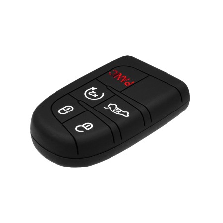 Husa pentru cheie Fiat 500L/Chrysler/Dodge/Jeep- Techsuit Car Key Case (1022.02) - Black