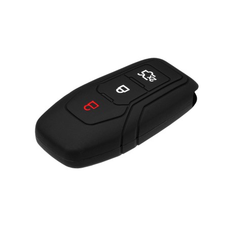 Husa pentru cheie Ford Edge, Explorer, Fiesta- Techsuit Car Key Case (1011.05) - Black