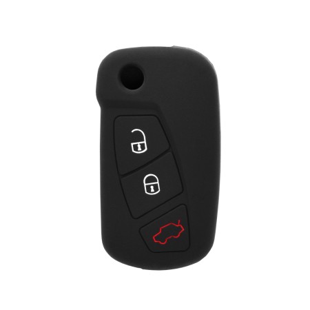 Husa pentru cheie Ford Ka MK2 (2008-2016)- Techsuit Car Key Case (1011.09) - Black