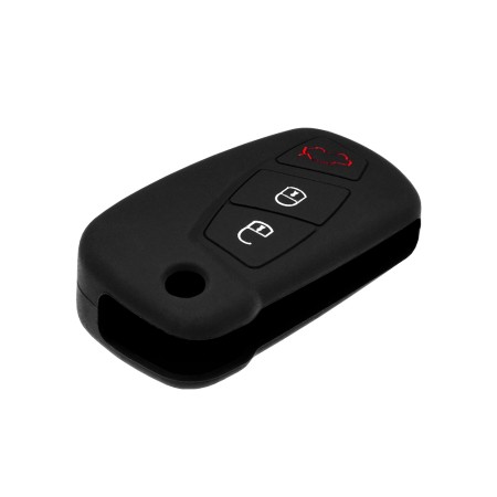 Husa pentru cheie Ford Ka MK2 (2008-2016)- Techsuit Car Key Case (1011.09) - Black