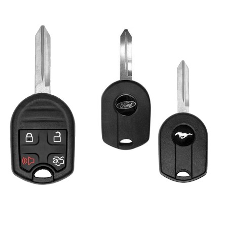 Husa pentru cheie Ford Edge 2007-2015/Lincoln/Mercury - Techsuit Car Key Case (1011.13) - Black