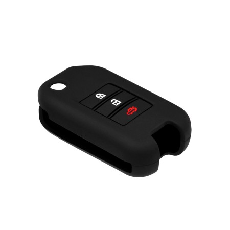 Husa pentru cheie Honda Accord, City, Civic, CR-V - Techsuit Car Key Case (1014.02) - Black