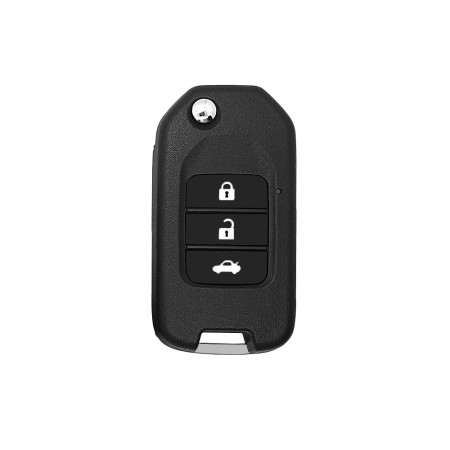 Husa pentru cheie Honda Accord, City, Civic, CR-V - Techsuit Car Key Case (1014.02) - Black