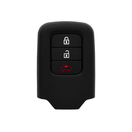 Husa pentru cheie Honda Civic, Accord, CR-V, Pilot - Techsuit Car Key Case (1014.01) - Black