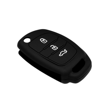 Husa pentru cheie Hyundai Centennial, Grandeur - Techsuit Car Key Case (3003.01) - Black