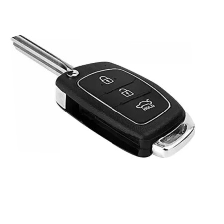 Husa pentru cheie Hyundai Centennial, Grandeur - Techsuit Car Key Case (3003.01) - Black