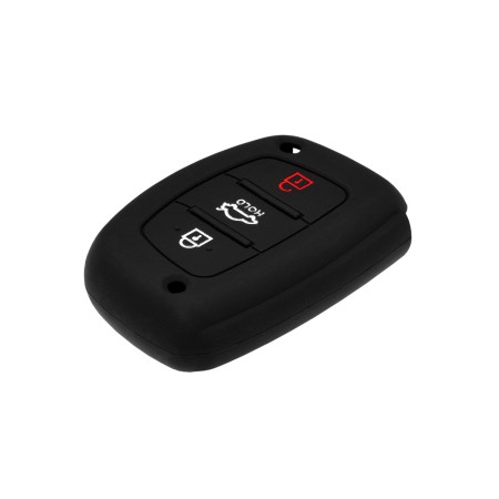 Husa pentru cheie Hyundai Creta, Verna, ix25, ix35 - Techsuit Car Key Case (1007.05) - Black