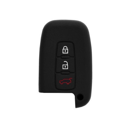 Husa pentru cheie Hyundai Sonata, i30, i45 - Techsuit Car Key Case (1007.03) - Black