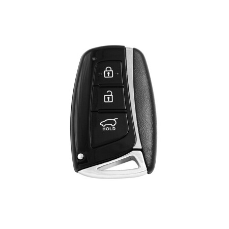 Husa pentru cheie Hyundai Santa Fe, ix45, Azera - Techsuit Car Key Case (1007.06) - Black