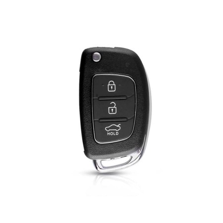 Husa pentru cheie Hyundai Tucson, Accent, Santa Fe - Techsuit Car Key Case (1007.01) - Black