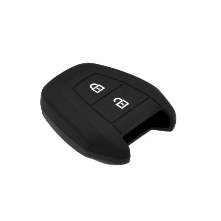 Husa pentru cheie Isuzu MU-7, MU-X, D-MAX, Rodeo - Techsuit Car Key Case (1018.04) - Black