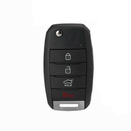 Husa pentru cheie Kia Carens, Amanti, Soul - Techsuit Car Key Case (1003.04) - Black